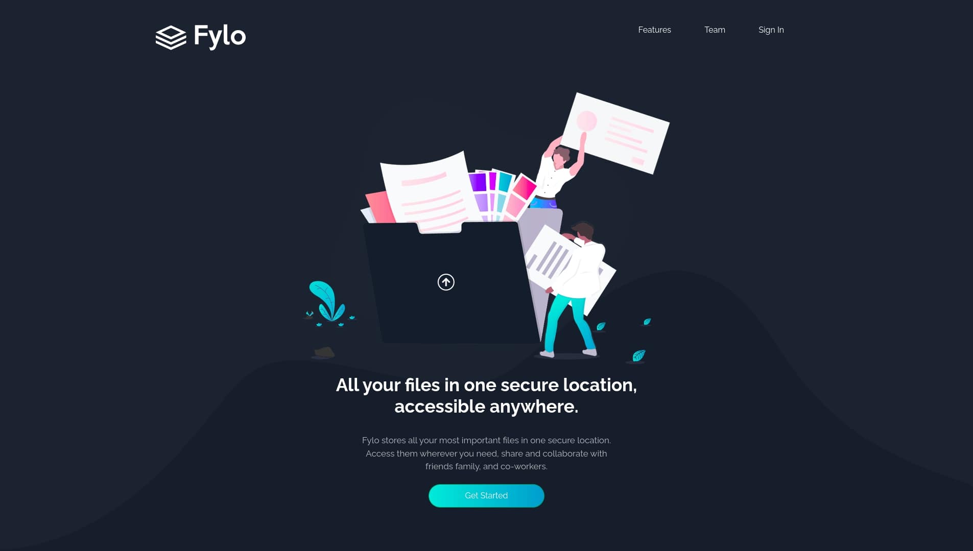 Fylo Landing Page